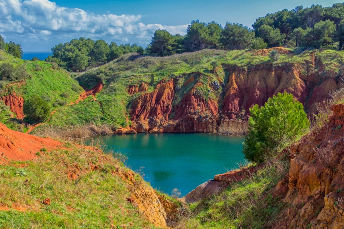 Jezero v Apulii, Salento