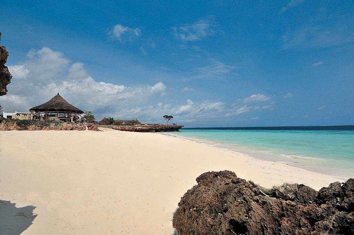 Zanzibar, pobřeží Indického oceánu